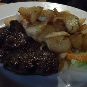 Argentinisches Steakhaus Rivado - Rib-eye steak and potatoes - Steakhouses Near Me - Berlin, BE