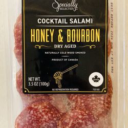 ALDI - Specially Selected® Cocktail Salami: Honey & Bourbon Dry Aged