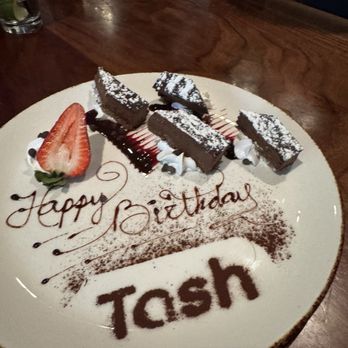 Tash - Complimentary dessert. - Cocktail Bars Near Me - Scottsdale, Arizona