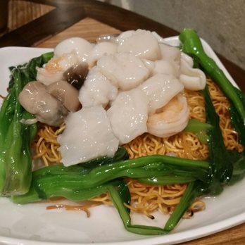 Koi Palace Express - Hong Kong - style crispy noodles with seafood - Cantonese Near Me - Dublin, California