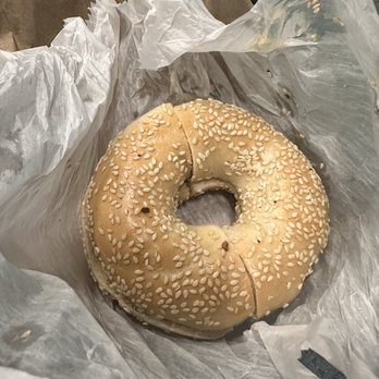 Bagels R US - Toasted sesame bagel , not ! - Bagels Near Me - Jacksonville, Florida