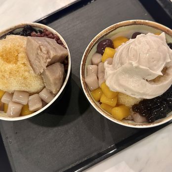 Meet Fresh Markham - Icy Taro Ball B   &  Signature Series Taro Ball Max - Desserts Near Me - Unionville, Ontario
