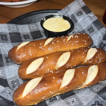 Jergel's Rhythm Grille - Pretzel Sticks with House made beer cheese - American Near Me - Warrendale, Pennsylvania Jergel's Rhythm Grille - Pretzel Sticks with House made beer cheese - American Near Me - Warrendale, Pennsylvania