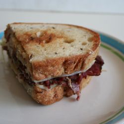 Mensch's Deli - Saved half the sammie to measure and weigh at home.