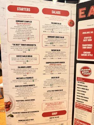 Menu photo 2 Giordano's Chicago, IL
