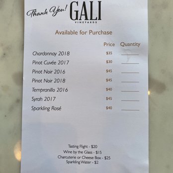 Gali Vineyards - Wine Tasting Room Near Me - Los Gatos, California