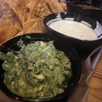 Mac's Speed Shop - Guacamole, cheese dip, and chips - Sports Bars Near Me - Concord, North Carolina