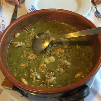Cecio - Pesto Seafood Risotto - Italian Near Me - Corniglia, SP