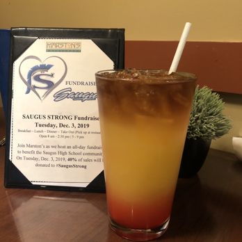 Marston's - Mai tai and eggs Benedict for a rainy breakfast out. - Breakfast & Brunch Near Me - Valencia, California Marston's - Mai tai and eggs Benedict for a rainy breakfast out. - Breakfast & Brunch Near Me - Valencia, California