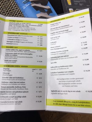 Menu photo 3 Wilhelmina Toren Vaals, LI