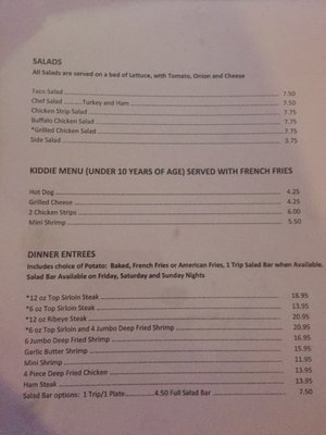 Menu photo 2 Whippoorwill/Hawks Nest Dane, WI Menu photo 2 Whippoorwill/Hawks Nest Dane, WI