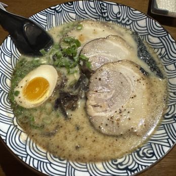 Koharu Sushi & Ramen - Black garlic tonkatsu ramen - Sushi Bars Near Me - Brooklyn, New York