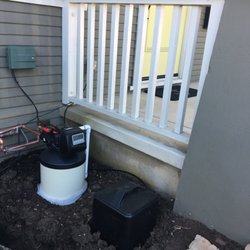 We custom build our water softeners and we bury the system to make it more aesthetically pleasing depending on location of water line.