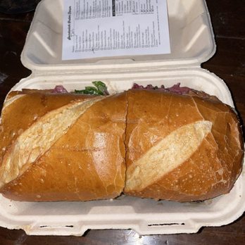 White Bear Butchery - Pastrami and cheese sandwich with lots of toppings - Meat Shops Near Me - Saint Paul, Minnesota White Bear Butchery - Pastrami and cheese sandwich with lots of toppings - Meat Shops Near Me - Saint Paul, Minnesota