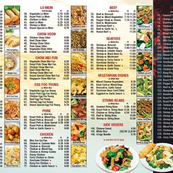 China Taste - Most Updated Menu! - Chinese Near Me - Osprey, Florida