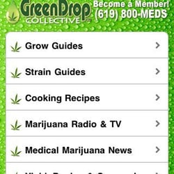 GreenDrop Collective & Delivery Service - IPhone App by GreenDrop called "DrWeeds"