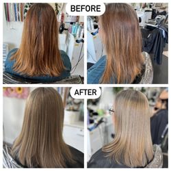 Wisdom Salon and Spa - Gray-Blended Highlights | Hair by Saria