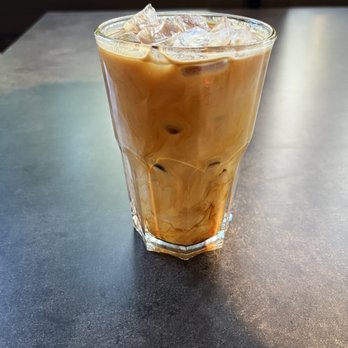 Gearhouse Coffee Shop - Iced long black with creamer - Coffee & Tea Near Me - Seattle, Washington Gearhouse Coffee Shop - Iced long black with creamer - Coffee & Tea Near Me - Seattle, Washington