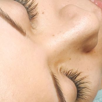 Embellashes Lashes and Brows - This is me almost 3 weeks out!  With proper care and the correct length and size, still looks good!  thanks! - Eyelash Service Near Me - Clovis, California