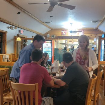 Ski Mountain Pizza - Interior from our table against the front window - Pizza Near Me - Gatlinburg, Tennessee