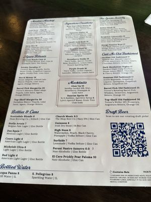 Menu photo 1 Trevor's Phoenix, AZ