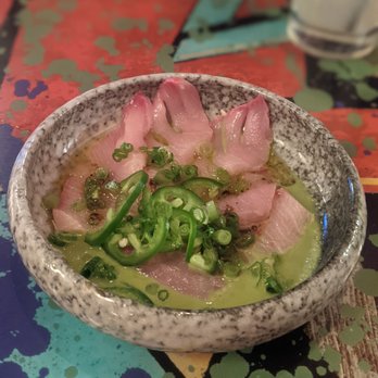 Iza Whiskey & Eats - Hama chili carpaccio - Sushi Bars Near Me - Carrboro, North Carolina