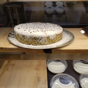 Mangia Toscano - Pistachio Ricotta cake- This cake is to die for. - Italian Near Me - Metuchen, New Jersey