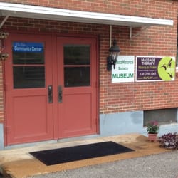 Mandy Jo Foster, LMT - Main entrance from gravel parking lot in rear of the center