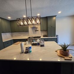 Buffalo Home Remodeling & Remediation Services - After: Modern, functional kitchen! New cabinets, countertops, smart design. Transform yours! #kitchenrenovation #yelp"