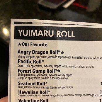 Yuimaru Kitchen - Sushi menu - Teppanyaki Near Me - Johnson City, Tennessee