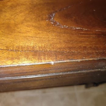 The Dump Furniture Outlet - Scratch on my new table delivered that way - Furniture Stores Near Me - Irving, Texas The Dump Furniture Outlet - Scratch on my new table delivered that way - Furniture Stores Near Me - Irving, Texas
