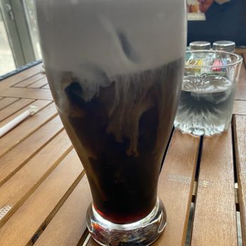 D' Coffee Bouteaque - The Lavender Cold Brew, Delish!! - Coffee & Tea Near Me - Palm Desert, California