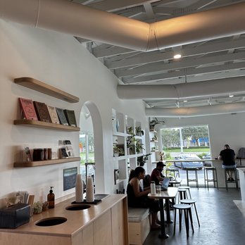 Lineage Cafe and Bakery - Sugar bar and seating - Bakeries Near Me - Orlando, Florida Lineage Cafe and Bakery - Sugar bar and seating - Bakeries Near Me - Orlando, Florida