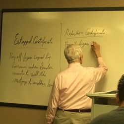 American School of Business - When Fred lectures take good notes.