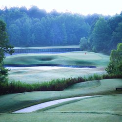 Kirkwood National Golf Club - The green on 4 and tee box on 5 are probably the most recognizable holes on the course as they can be seen from Highway 4.