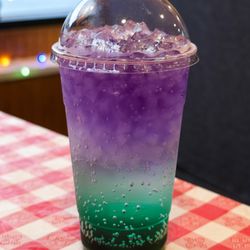 Mint Purple Lime Soda