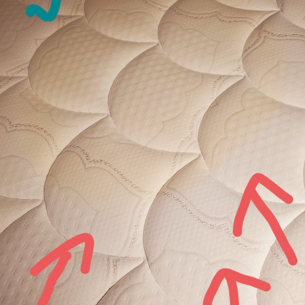 Look at the white part of mattress and light yellow stain. Unacceptable Hilton Honors! I damn sure didn't feel honored. Do better! Look at the white part of mattress and light yellow stain. Unacceptable Hilton Honors! I damn sure didn't feel honored. Do better!