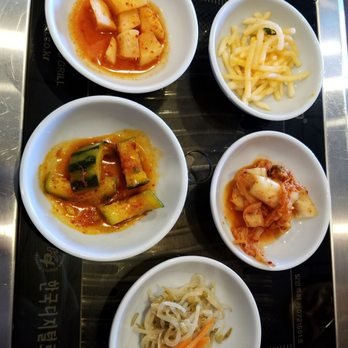 Emonae Korean BBQ - Banchan (side dishes). - Korean Near Me - Grand Rapids, Michigan