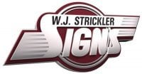 WJ Strickler Signs