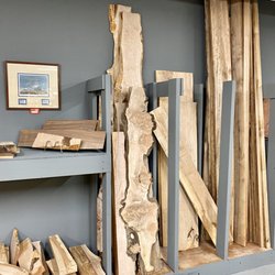 Myrtlewood Factory Outlet Garibaldi - Wood room! myrtlewood, maple, walnut, elm and much more...