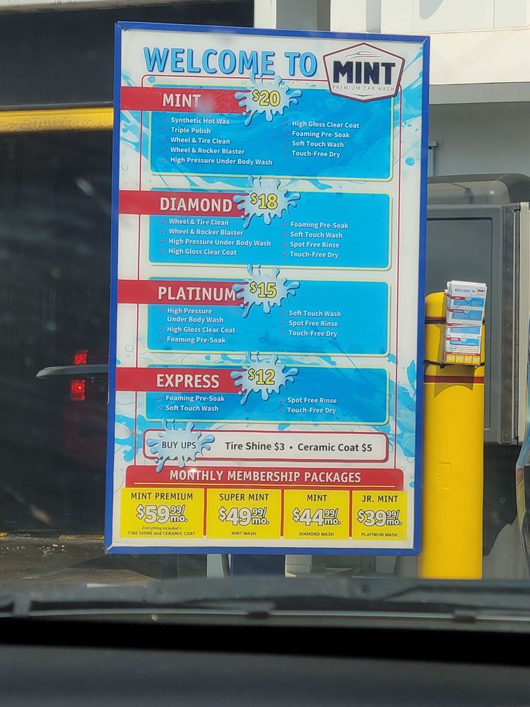 MINT PREMIUM CARWASH Updated May 2024 Yelp