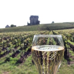Wafflart Briet - Enjoying my champagne and this spectacular view!
