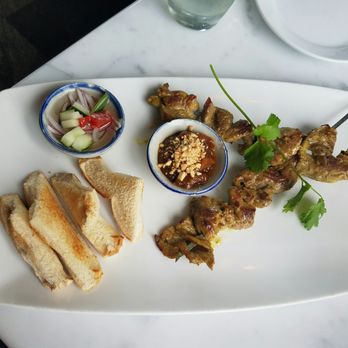 Eathai - Lamb satay  that melted in our mouths!!! - Thai Near Me - Boca Raton, Florida