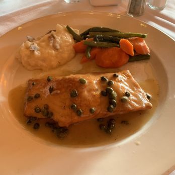 La Strada - Salmon picatta special - too lemony - Italian Near Me - American Canyon, California
