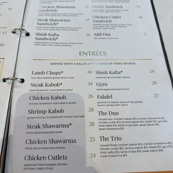 Citrus Grill & Lounge - Menu - Mediterranean Near Me - Henderson, Nevada