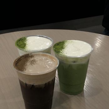 DAMO - matcha einspanner and hojicha - Coffee & Tea Near Me - Los Angeles, California DAMO - matcha einspanner and hojicha - Coffee & Tea Near Me - Los Angeles, California