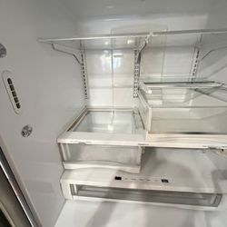 Inside French door