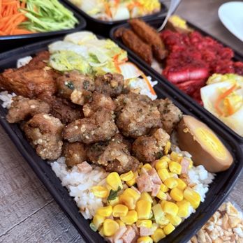 MITK Kitchen - Popcorn chicken bento - Taiwanese Near Me - Hayward, California MITK Kitchen - Popcorn chicken bento - Taiwanese Near Me - Hayward, California