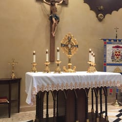 Queen of Life Catholic Chapel - Exposition of the blessed sacrament.