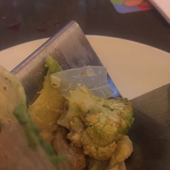 Miti Miti - Some hard plastic hidden in my green goddess taco - Latin American Near Me - Brooklyn, New York Miti Miti - Some hard plastic hidden in my green goddess taco - Latin American Near Me - Brooklyn, New York